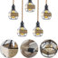 5 - Light Black Kitchen Island Pendant-538566613
