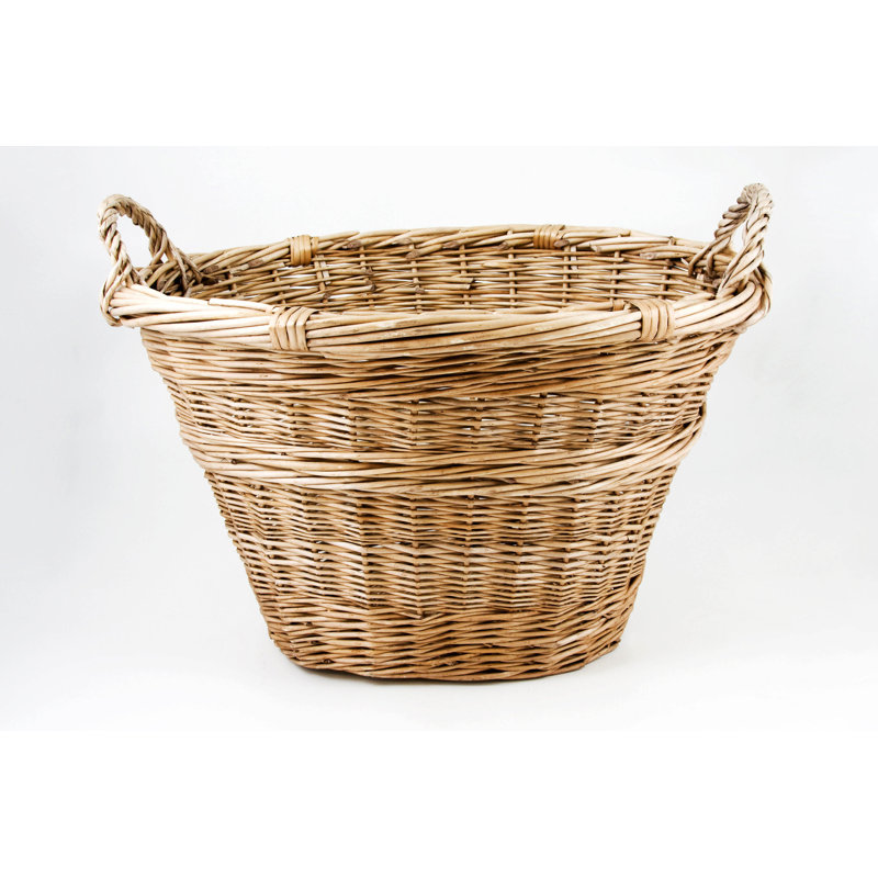 August Grove Wicker Decorative Basket