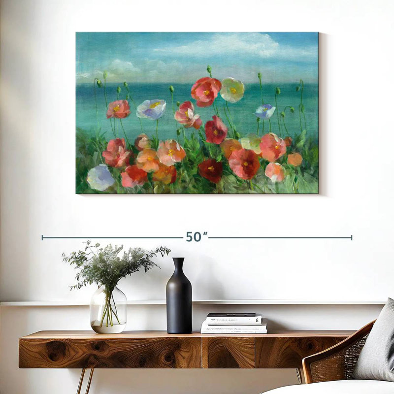 Coquelicots Harnek, H 26 po x l 39 po