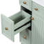 Armoire de salle de bain de 24 pouces avec lavabo en céramique-967252633