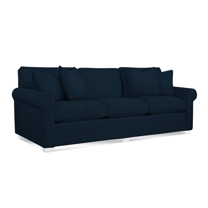 Bedford Sofa, Green Performance Fabric; 0851-54, Frost White