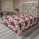 Ambesonne, drap plat floral pivoines, art botanique printanier