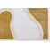 Tapis blanc / beige à motif abstrait Frison