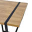 Ensemble de table de salle à manger rectangulaire 79 po avec 8 chaises en simili cuir Donelson-131080803