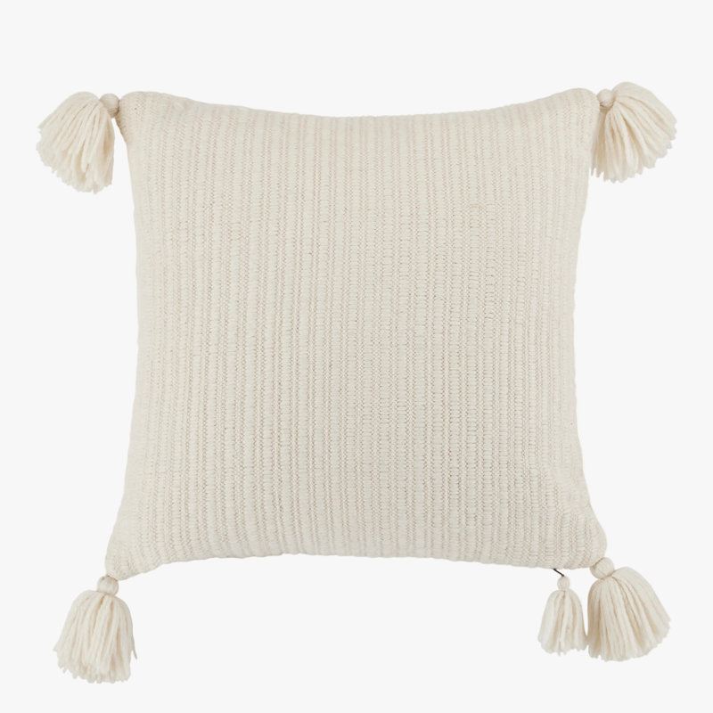 Indigo Seas Samaya Pillow Cover & Insert, Ivory