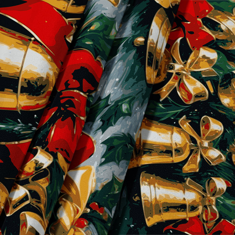Tapisserie murale Christmas Christmas Bells, 26 po x 36 po