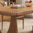 Burlywood Rectangular Solid wood Dining Table For Dining Room/Kitchen-308667571