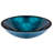 Eden Bath Turquoise Tempered Glass Oval Vessel Bathroom Sink