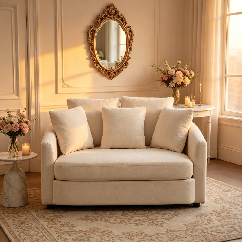 Chaise d'appoint, Beige