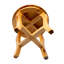 Banc de douche en bois l 11 po
