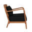 Chaise d'appoint large Radia 27 po