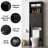 Eftimie 74.8'' H Freestanding Over the Toilet Storage-290286794