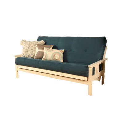 Johnte Full-Size Futon Frame and Full-Size Innerspring Mattress