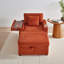 Canapé confortable moelleux en velours côtelé, espace de rangement pour une grande chaise simple, méridienne super moelleuse avec repose-pieds et tableau, convenant à une salle de repos, à un appartement-1997610921