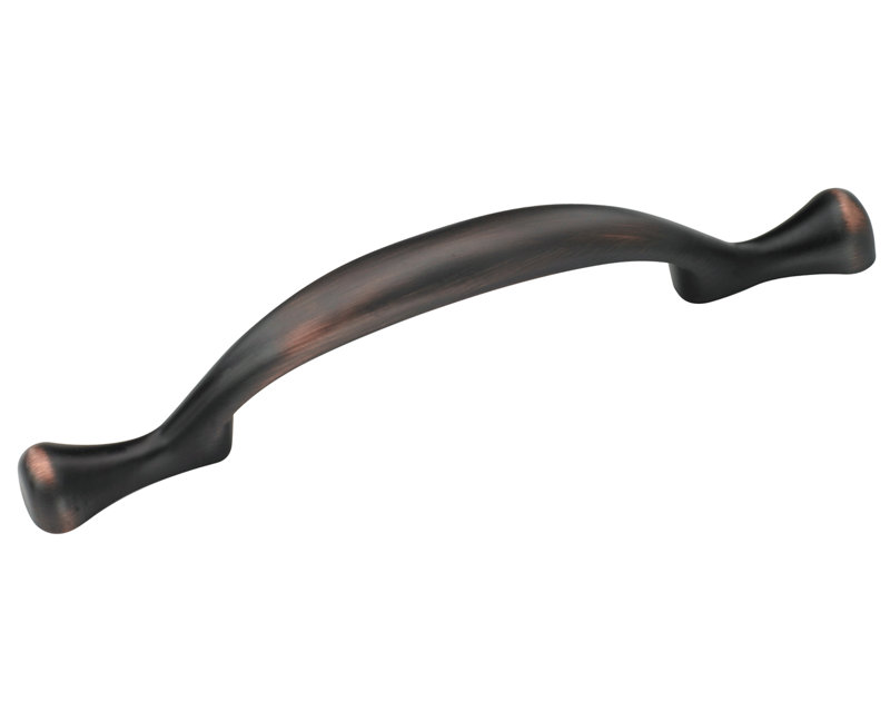 Everyday Heritage 3 inch (76mm) Center-to-Center Oil-Rubbed Bronze Cabinet Pull - 10 Pack, Oil Rubbed Bronze