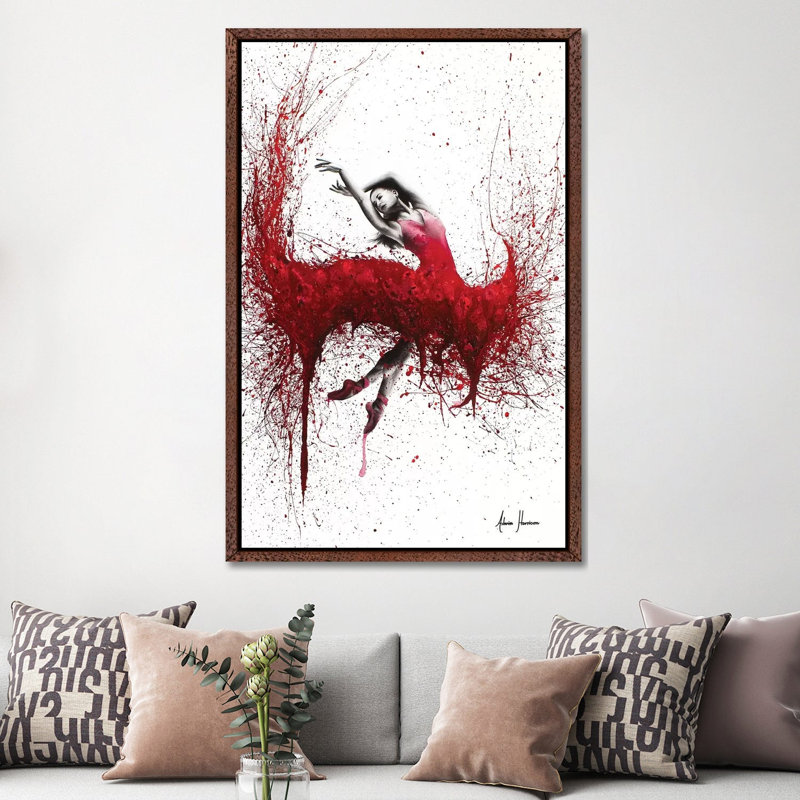 Forever Loved by Ashvin Harrison - Print on Canvas, Classic Brown Wood Framed, 152.5 cm H x 101.5 cm W