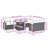 Vidaxl Garden Sofa Set Poly Rattan Large Adjustable Armrests
