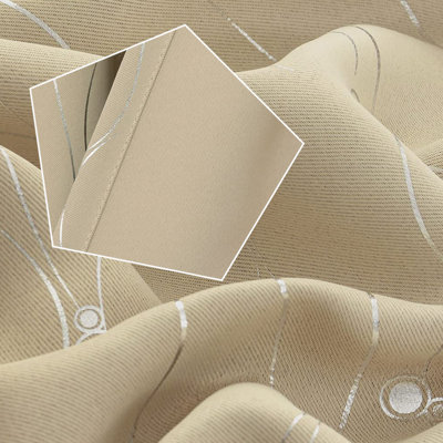 Room Darkening Curtains,2 Panels Set