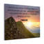 He Hear Us 1 John 5: 15 Christian Home Decor Wall Art Scripture Ready to Hang