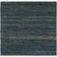 Tapis uni / rayé bleu océan Durah-348939994