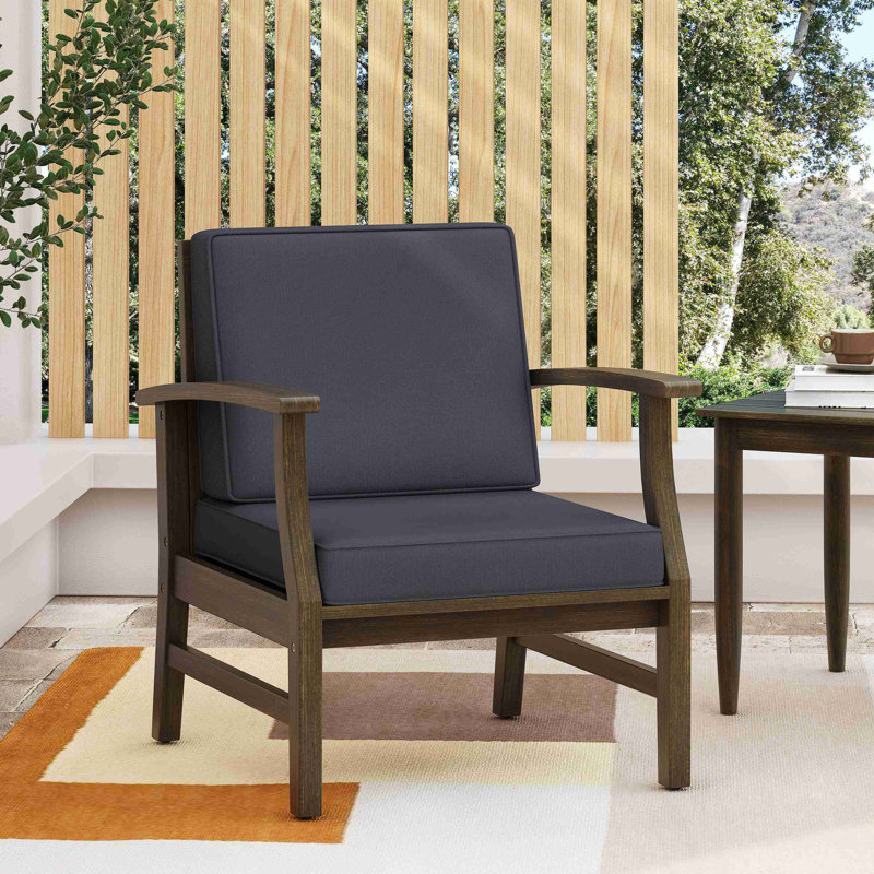 CLUB CHAIR, Dark Brown, Dark Gray
