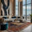 Machine Washable Brown Area Rug-1236041070
