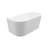 Bayham 59'' x 29.5'' Soaking Acrylic Bathtub