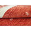 Hand Knotted Wool Striped Area Rug in Red/Beige-597684501