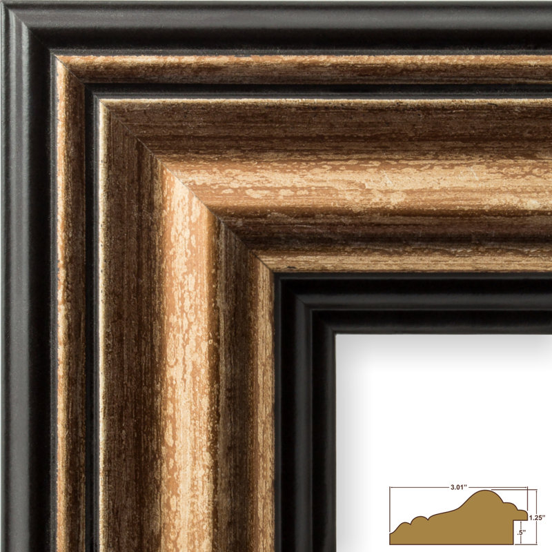 Cadre photo Alaisdair, Or, 22 po x 28 po