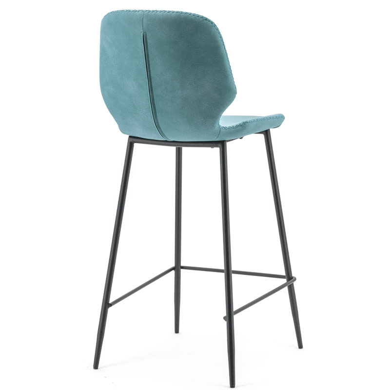 Seashell Counter & Bar Stool, Teal, Bar Stool (30” Seat Height)