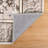 Non-Slip Machine Washable Oriental Brown/Beige Area Rug-848401318