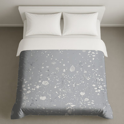 Housse de couette à motif floral