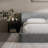  Airframe Queen Bed Frame With Ergonomic Angled Foam Cushioned Headboard, Minimalist Design Platform Bed Frame, No Box Spring Needed, Easy Assembly (Moon Grey)-1544602487-1544602480