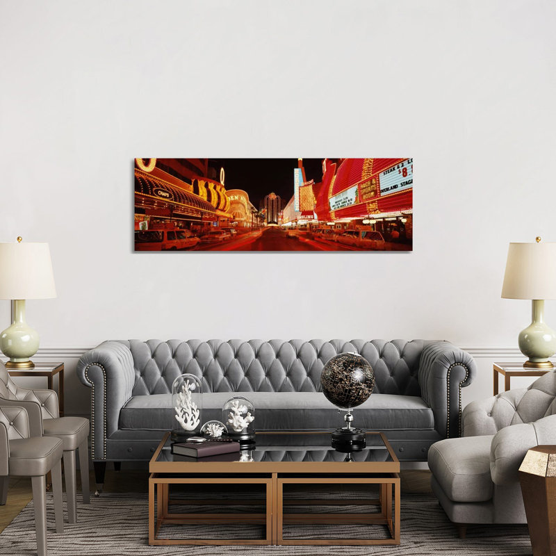 Las Vegas NV USA #2 - Wrapped Canvas Panoramic Print, 152.4 cm H x 50.8 cm W x 1.91 cm D