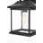 Saul Outdoor Wall sconce in Black-158157066