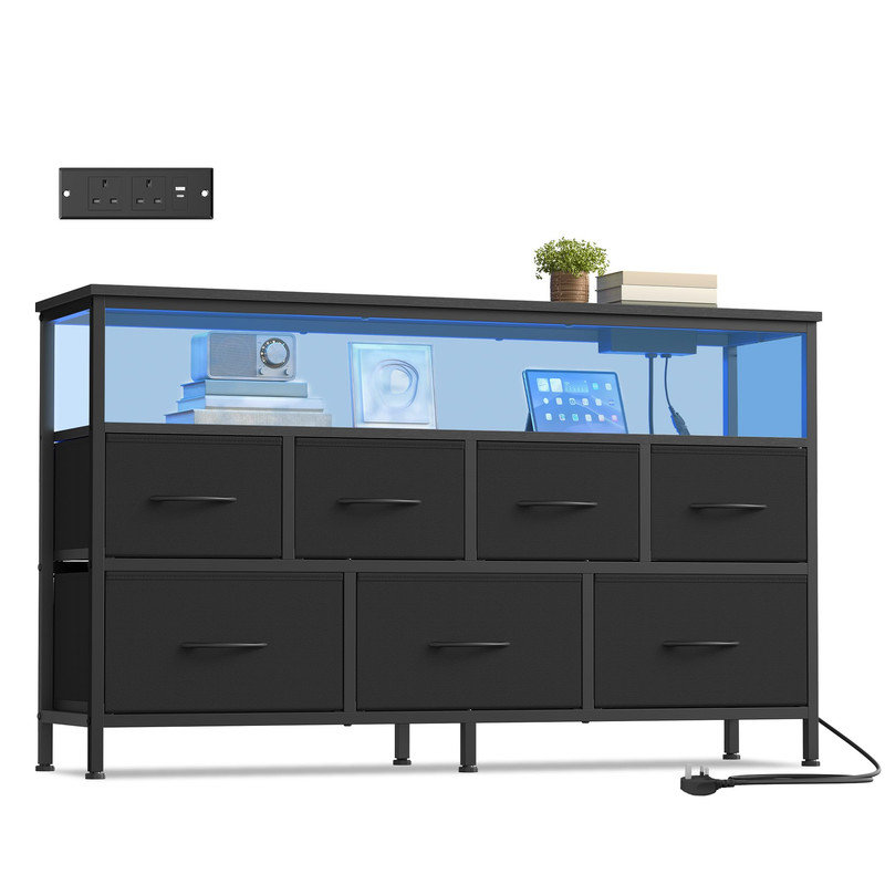 68.1 cm W Chest of 7 Drawers