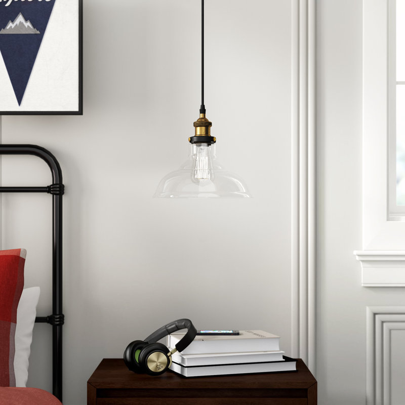 Luminaire suspendu pour dôme simple 1 lumières