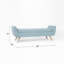 Banc de rangement rembourré Amsi-759689726