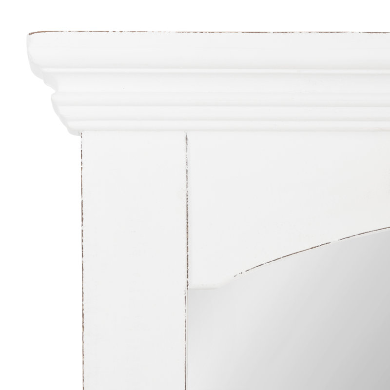 Miroir d'appoint Meriline, Blanc