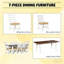 Ensemble de mobilier de piscine extérieure, ensemble de mobilier de jardin