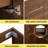 35.46'' Single Bathroom Vanity with Ceramic Top