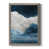 Toile avec cadre gris
