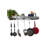 Handcrafted 32" Elite Bookshelf Wall Rack with 12 Hooks
