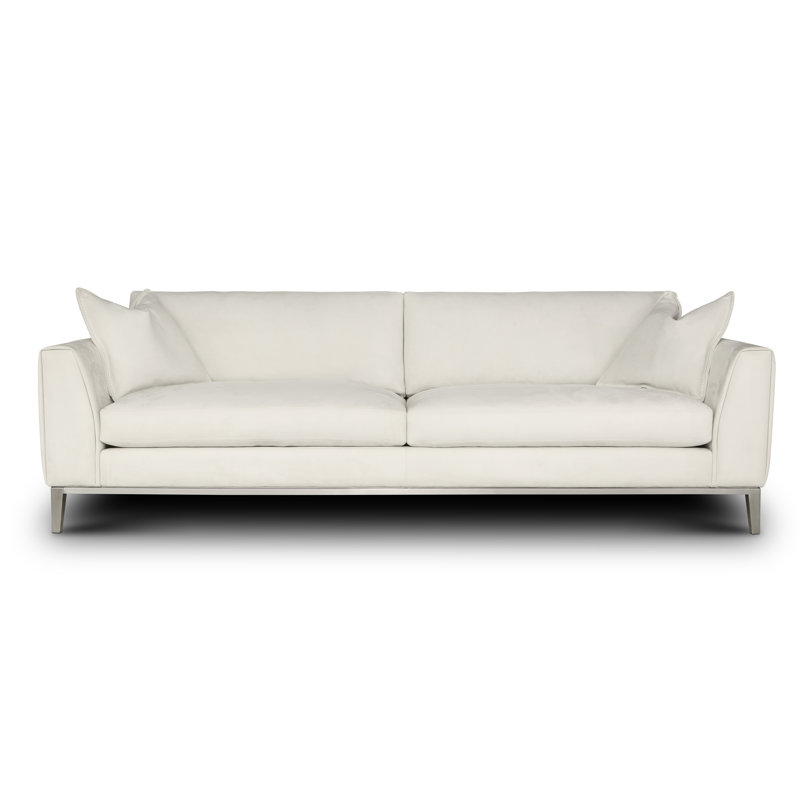 Fairfax Sofa, Snowflake (Soft Touch), Stainless Steel