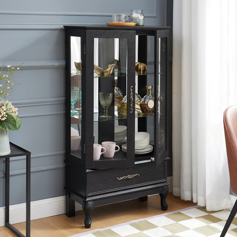 Vitrine vitrée élégante