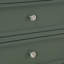 Table de chevet 2 tiroirs Weston Vintage Green