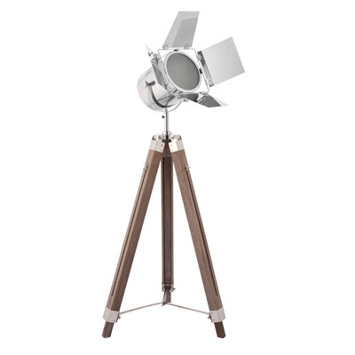 Lillian 97cm Brown Tripod Floor Lamp