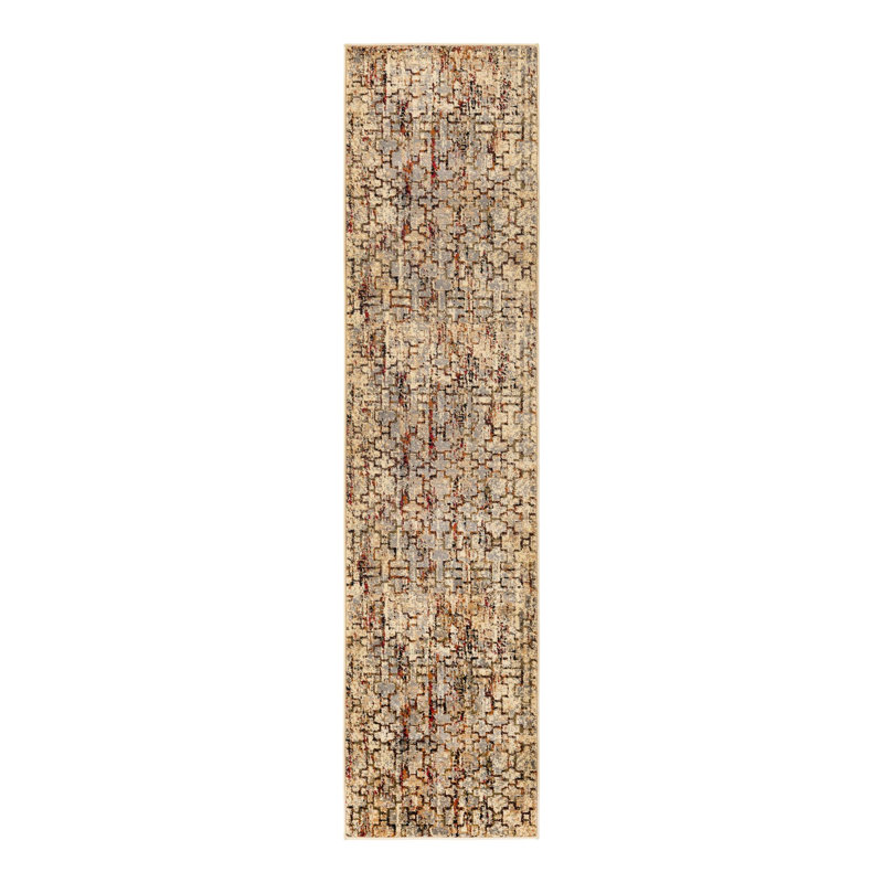 Knowle Geometric Indoor Rug, Runner 2'2" x 5'
