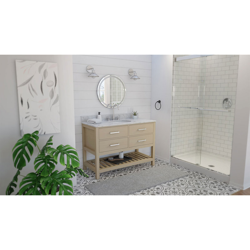 48" Single Bathroom Vanity Set, Light Sage
