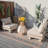 Fulgentas Shenia Outdoor Two Person Seating Group